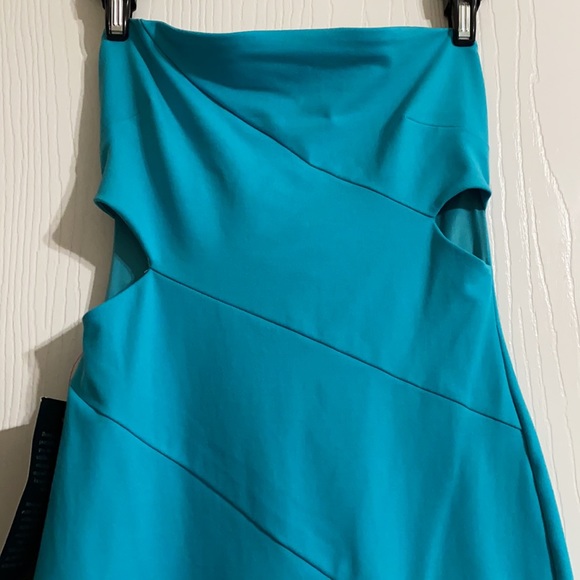 Bebe mini dress - XS - turquoise - NWT - Picture 2 of 3
